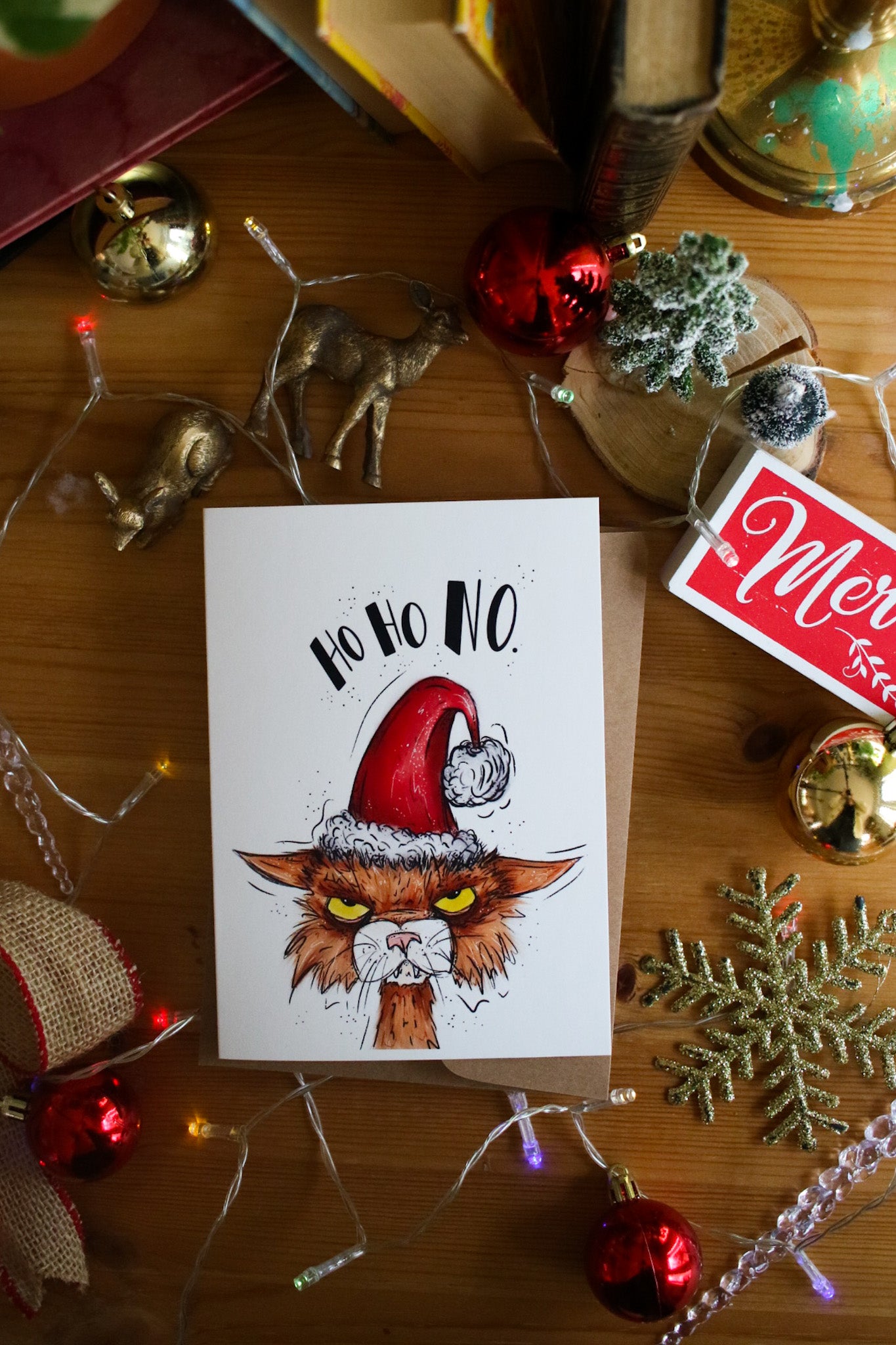 HO HO NO! - Greeting Card