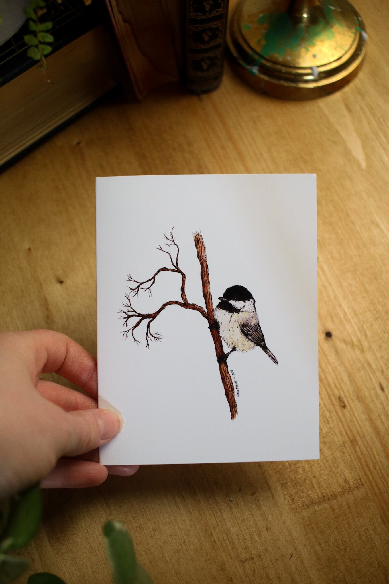 SECONDS - Single Chickadee (Small Card)