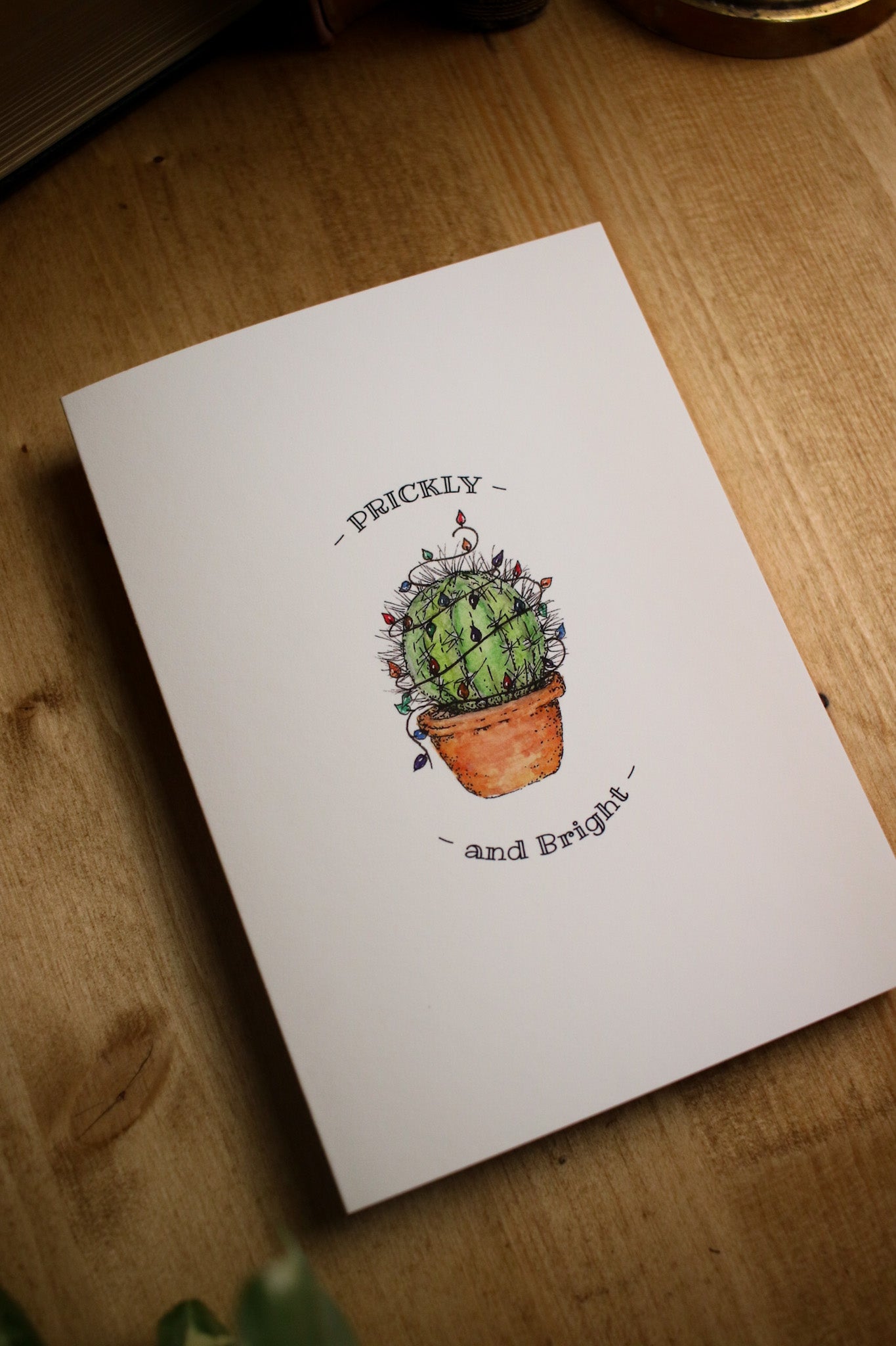 SECONDS - Prickly and Bright Cactus 3 (Large Card)