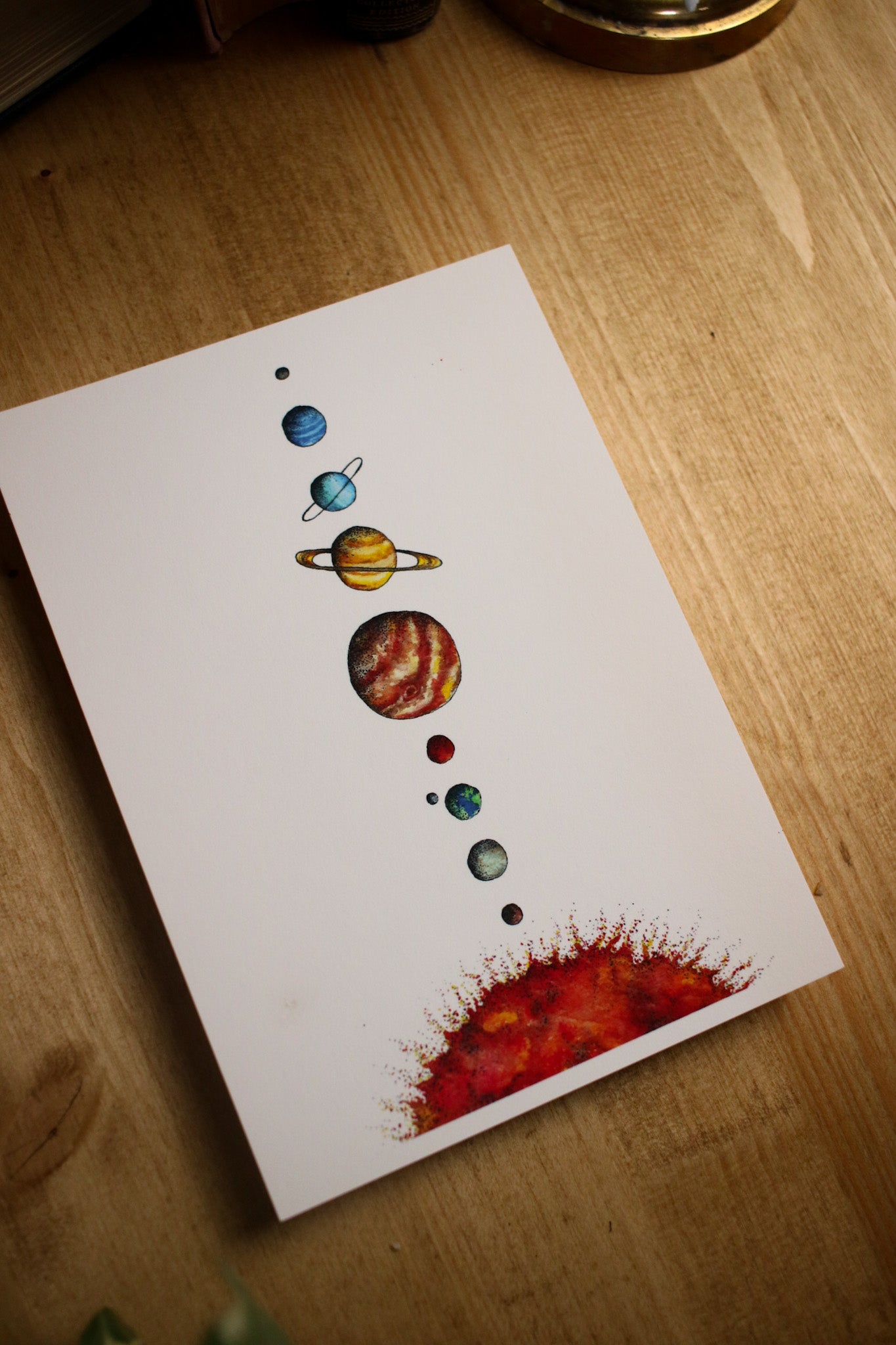 SECONDS - Solar System (No Lables) 5x7 Print