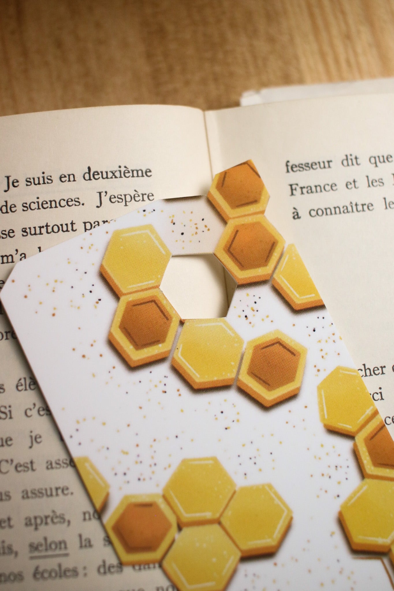 SECONDS - Bee Happy Bookmark