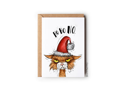 HO HO NO! - Greeting Card