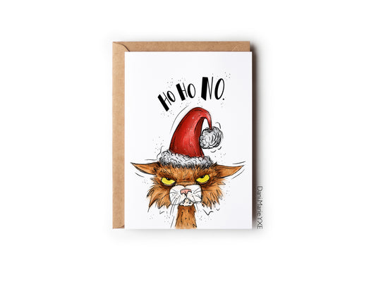 HO HO NO! - Greeting Card