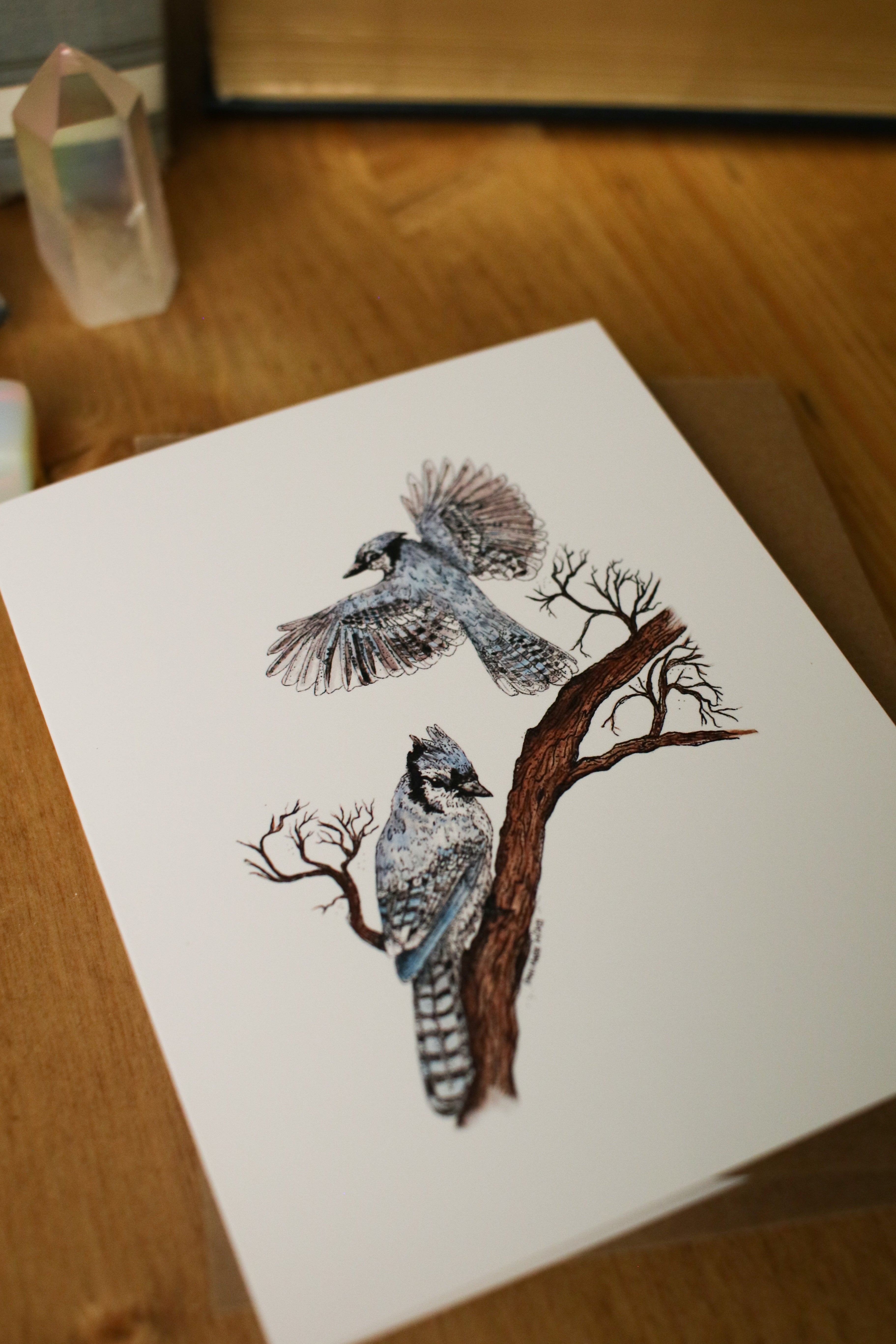Blue Jays - SMALL Greeting Card