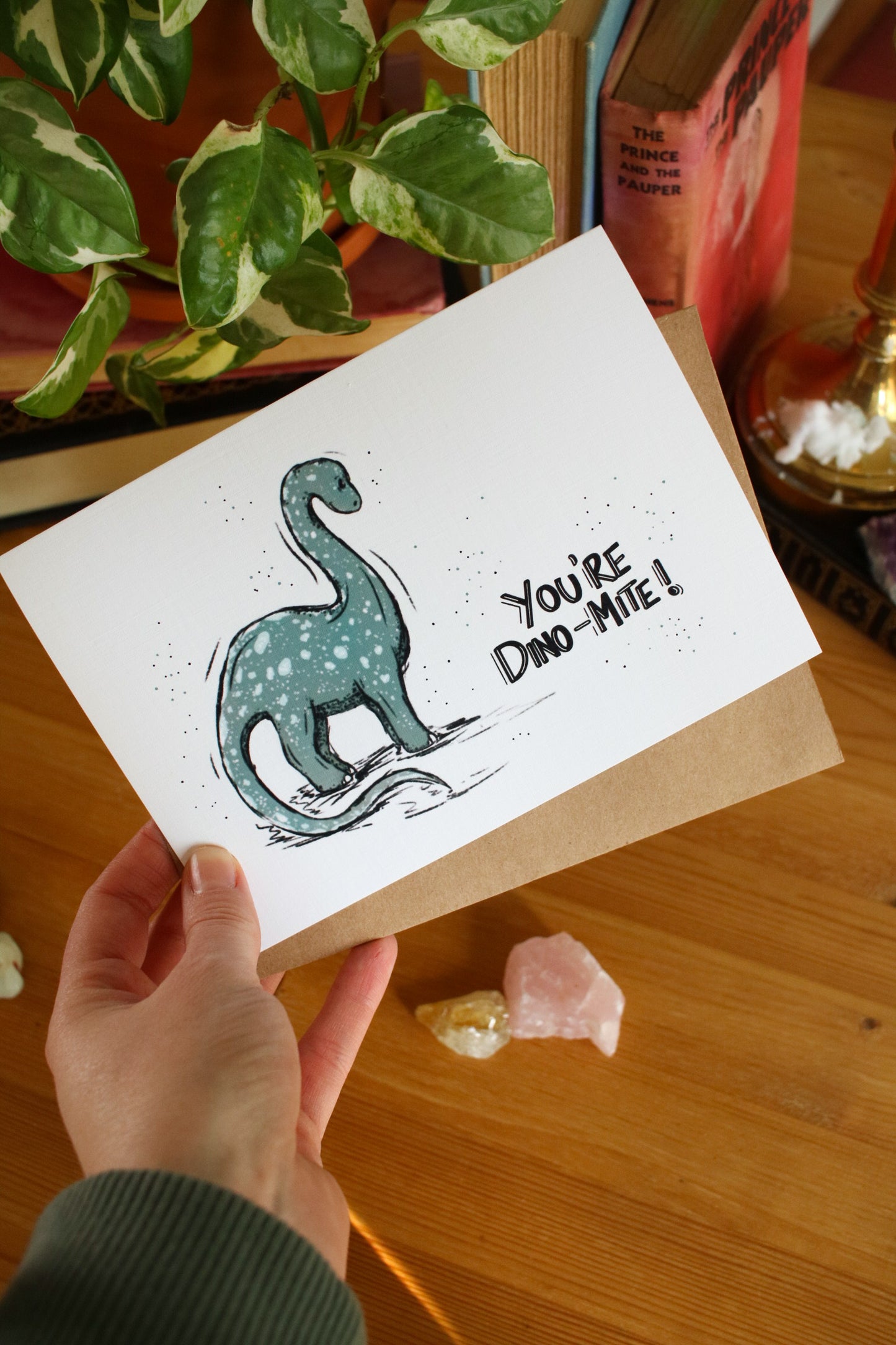 You’re Dino-Mite - Greeting Card